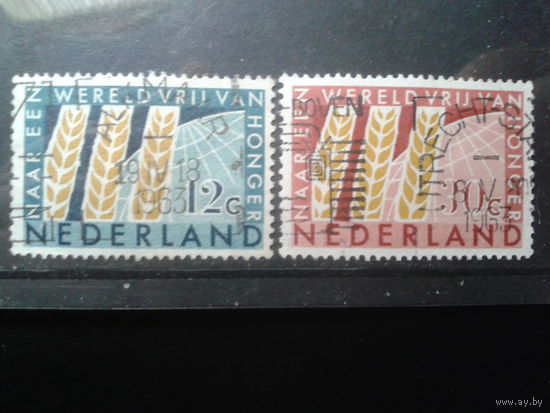 Нидерланды 1963 Злаки Полная серия