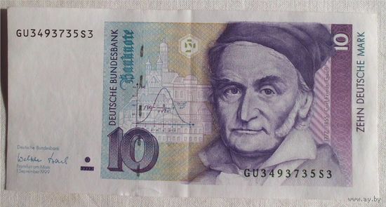 10 марок 1999 Германия ФРГ