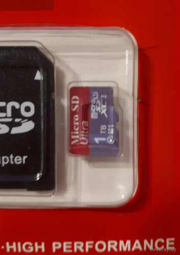 Флэш карта 1 Тб Micro SD ultra 10 класс.