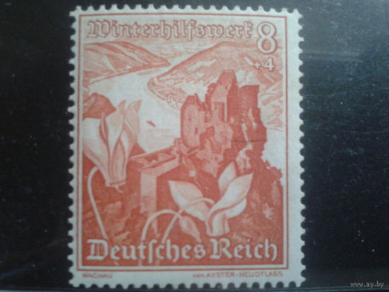 Рейх 1938 Зимняя помощь, Цикламен** Михель-11,0 евро