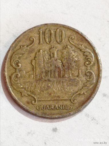 Парагвай 100 гуарани 1993 года .