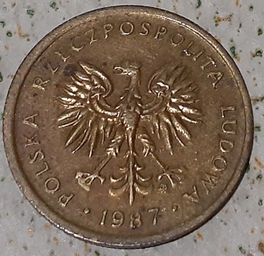 Польша 2 злотых, 1987 (5-6-104)