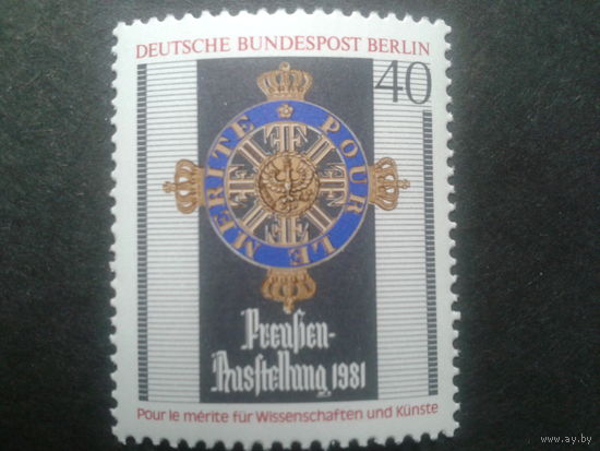 Берлин 1981 Орден Михель-1,0 евро