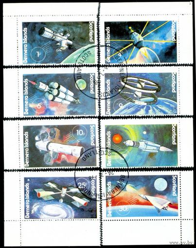 Космос Шотландия 1978 год 8 марок