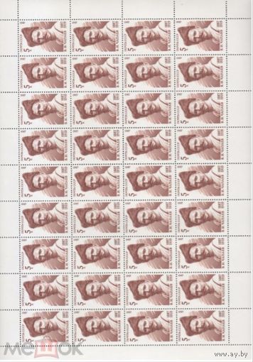 СССР 1987 г.  5810 ВАСИЛИЙ ИВАНОВИЧ ЧАПАЕВ        MNH