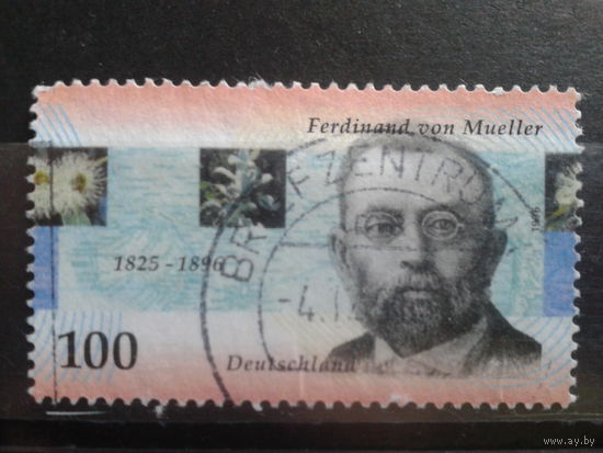 Германия 1996 ботаник, исследователь Австралии Михель-0,9 евро гаш.