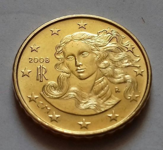 10 евроцентов, Италия 2008 г., AU