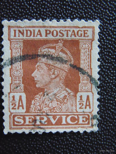 Британская Индия 1939 г. Король Георг VI.