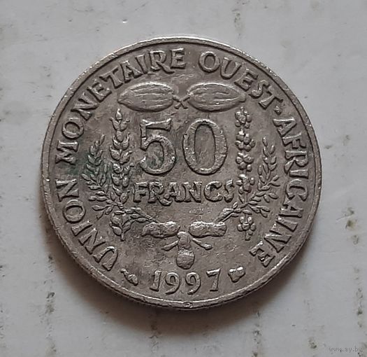 50 франков 1997 г. Западная Африка