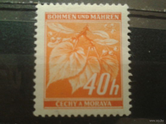 Богемия и Моравия 1940 Стандарт 40г
