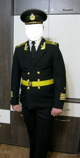 Комплект Парадной формы Офицера ВМФ СССР(вместе с ремнем)