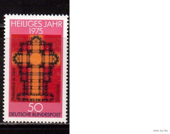 Германия(ФРГ)-1975,(Мих.834), *(след от накл.) , Религия