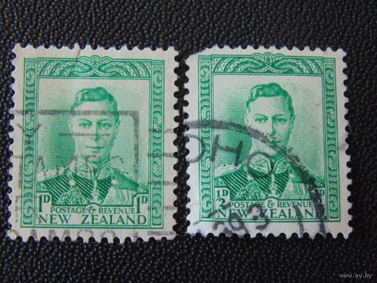 Новая Зеландия 1947 г. Король Георг -VI.