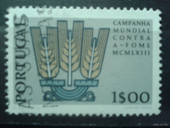 Португалия 1963 Колосья хлеба, стилизовано