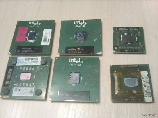Лот из 6 процессоров к компьютеру ТОРГ