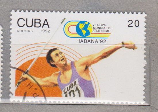 Спорт Куба 1992 год лот 16