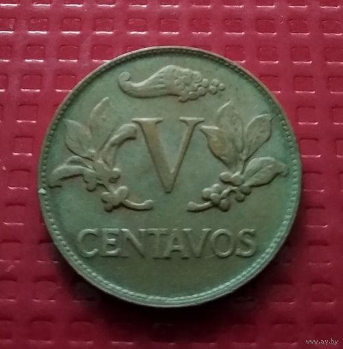 Колумбия 5 центаво 1967 г. #30229