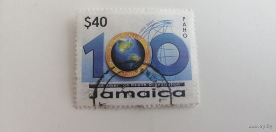Ямайка 2002.  100-летие Панамериканской организации здравоохранения. Полная серия