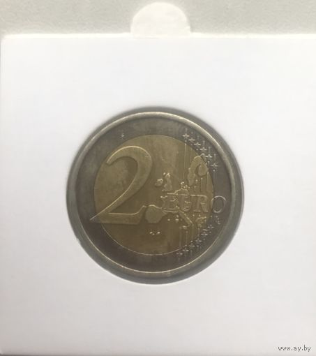 Греция 2 евро 2002 (в холдере)