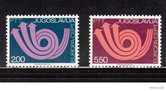 Югославия-1973(Мих.1507-1508) ** , Европа(полная серия)