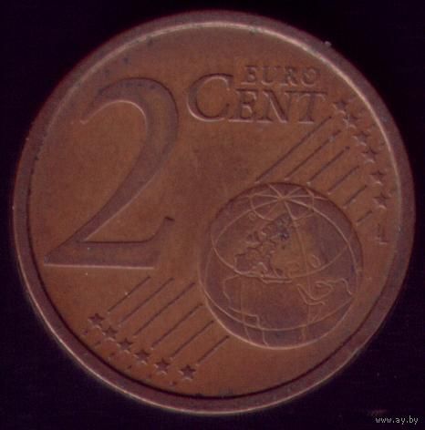 2 евроцента 2002 год Германия А