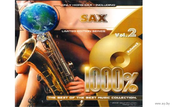 Диск CD 1000% Sax Vol.2