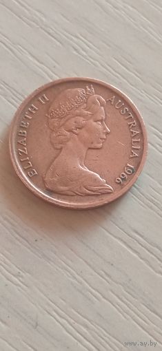 Австралия 1 цент 1966г.