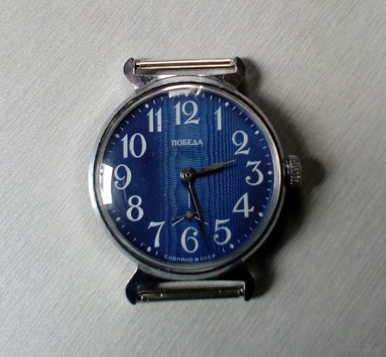 Часы наручные мужские "Победа",2602, SU, 15 камней, 70-х г. СССР