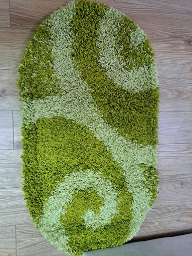Ковровая дорожка 60-110см, новая, салатово-зеленого цвета