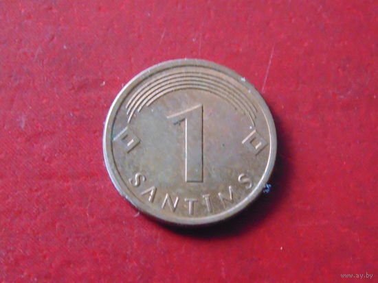 Латвия 1 сантим 2008 г.