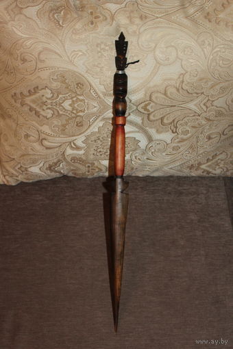 Африканский, ритуальный нож, длина 61 см.