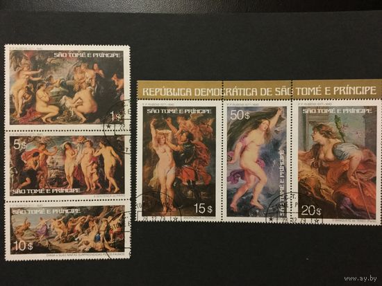 400 лет Рубенсу. Сан Томе и Принсипе. 1977, серия 6 марок