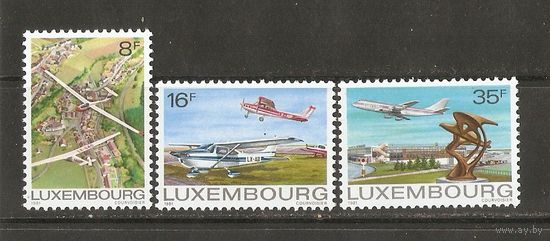 Люксембург 1981 Авиация