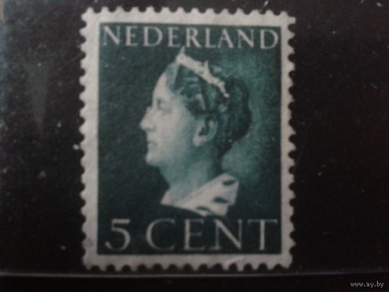 Нидерланды 1940 Королева Вильгельмина 5с