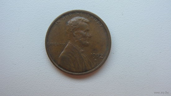 США 1 цент 1972 D