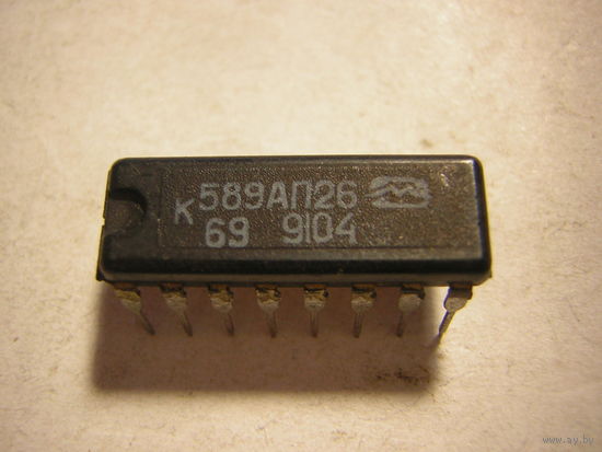 Микросхема К589АП26 цена за 1 шт.