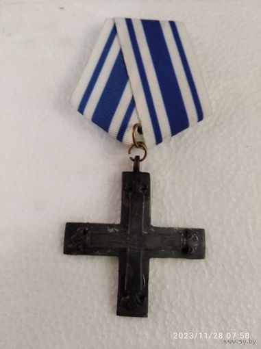 Знак белой гвардии Балтийский крест