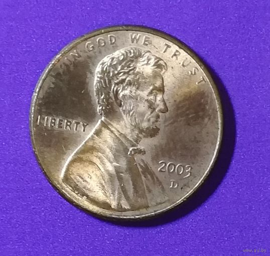 1 цент сша 2003 г.