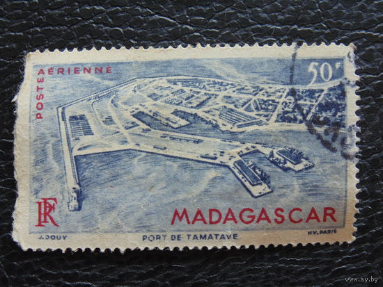 Французский Мадагаскар 1946 г. Архитектура.