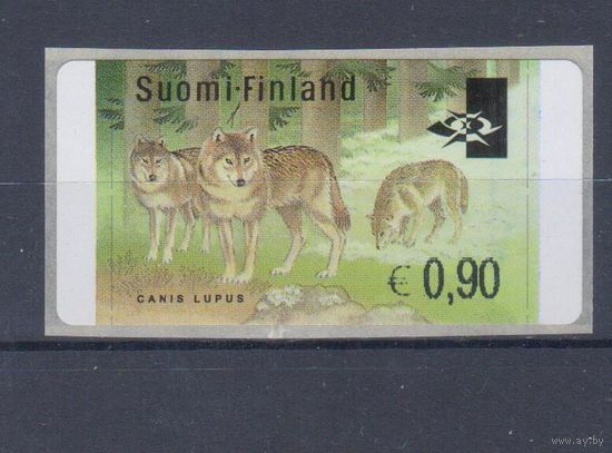 [857] Финляндия 2002. Фауна.Волки. Одиночный выпуск MNH