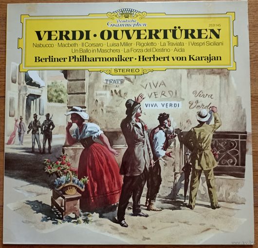 Verdi - Herbert Von Karajan - Orchestre Philharmonique De Berlin – Verdi - Ouverturen