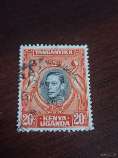 Британские Танганьика Кения Уганда 1938 года
