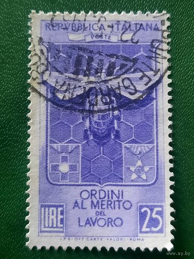 Италия 1953. Ordini al Merito del Lavoro