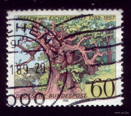 1 марка 1988 год Германия 1356