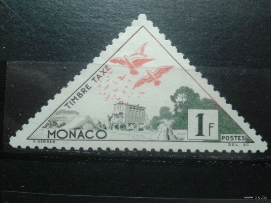 Монако 1954 Почтовые голуби*