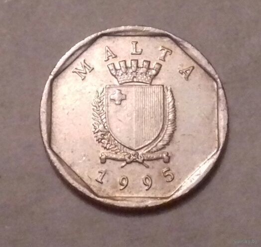 5 центов, Мальта 1995 г.