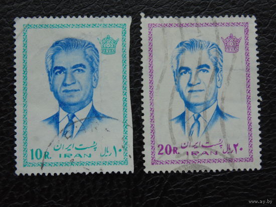 Иран 1971г. Шах Мохаммед Реза Пехлеви.