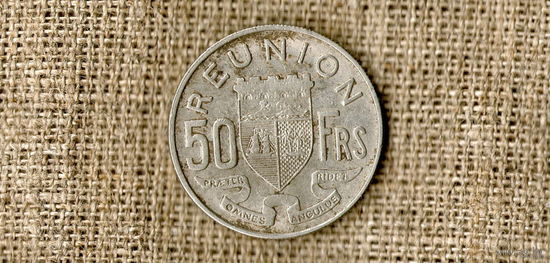 Реюньон 50 франков 1962 //2/(ON)