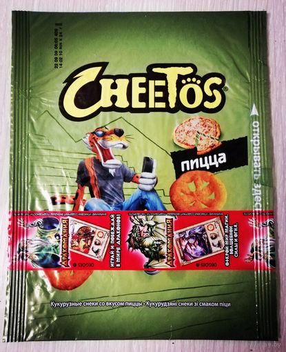 Упаковка от "Cheetos". "Читос". 2009г.