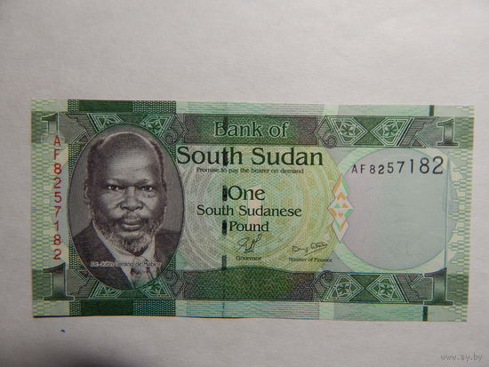 Южный Судан 1 фунт 2011г UNC